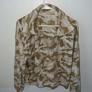 Old navy camo fleece